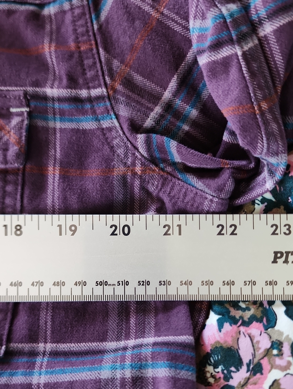 Stio Purple Plaid Button-Down Casual Shirt - Picture 8 of 9
